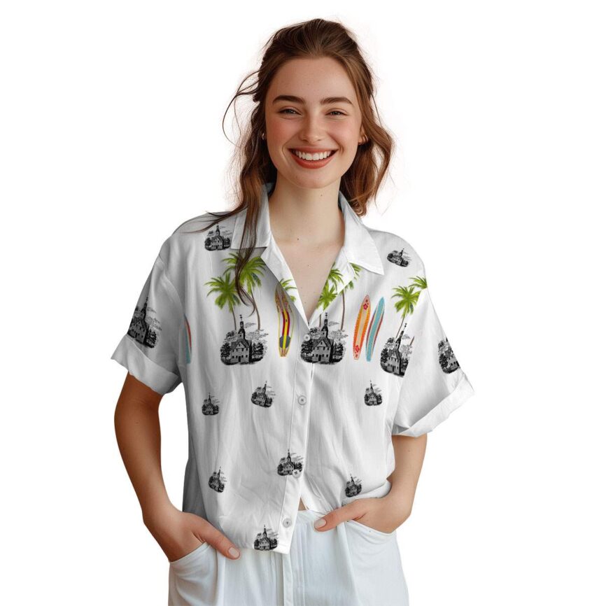 Puritan Island Theme Hawaiian Shirt Top rated