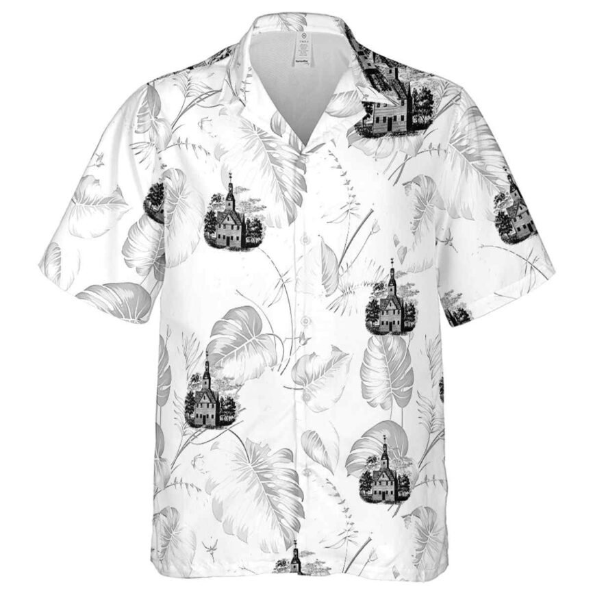 Puritan Leaf Pattern Hawaiian Shirt Fashion forward