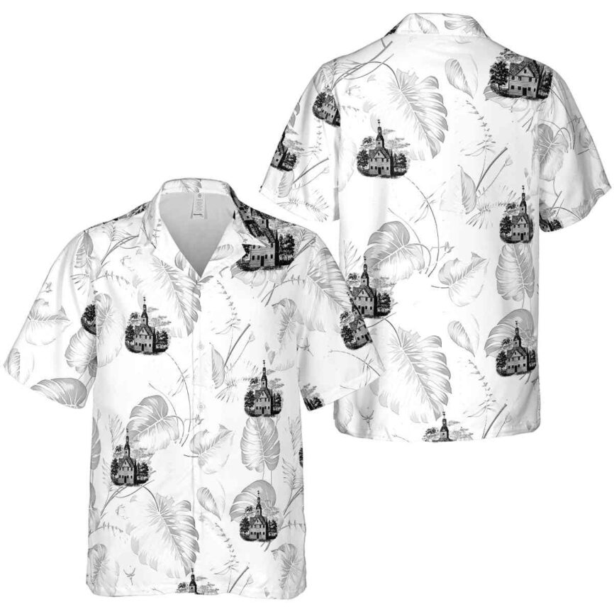 Puritan Leaf Pattern Hawaiian Shirt Premium grade