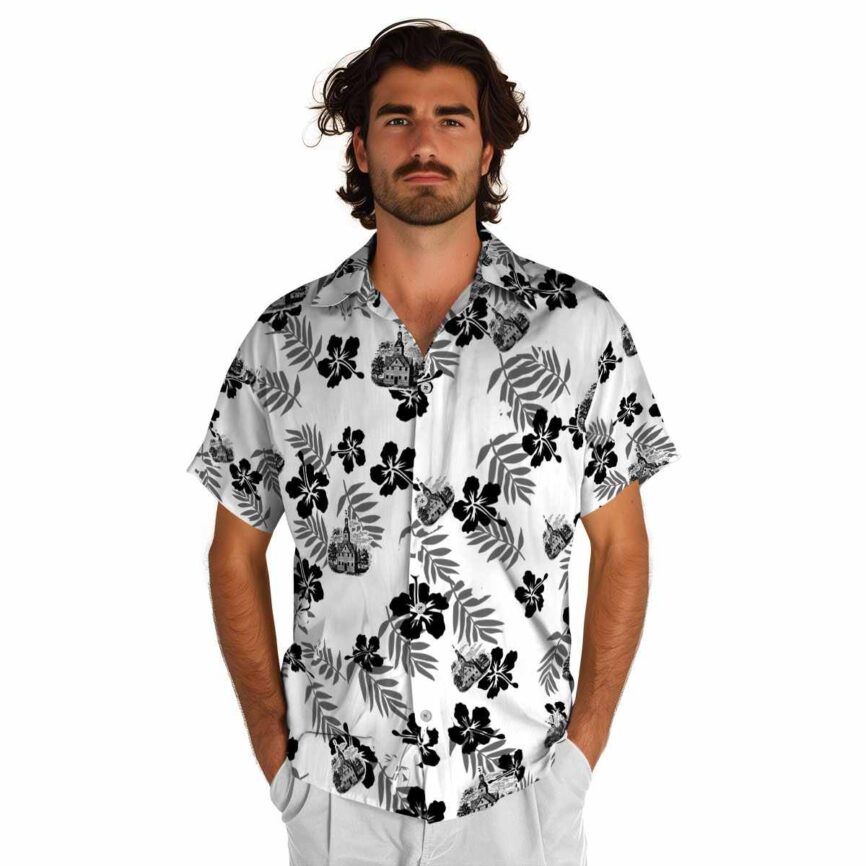 Puritan Leafy Hibiscus Hawaiian Shirt New Arrival