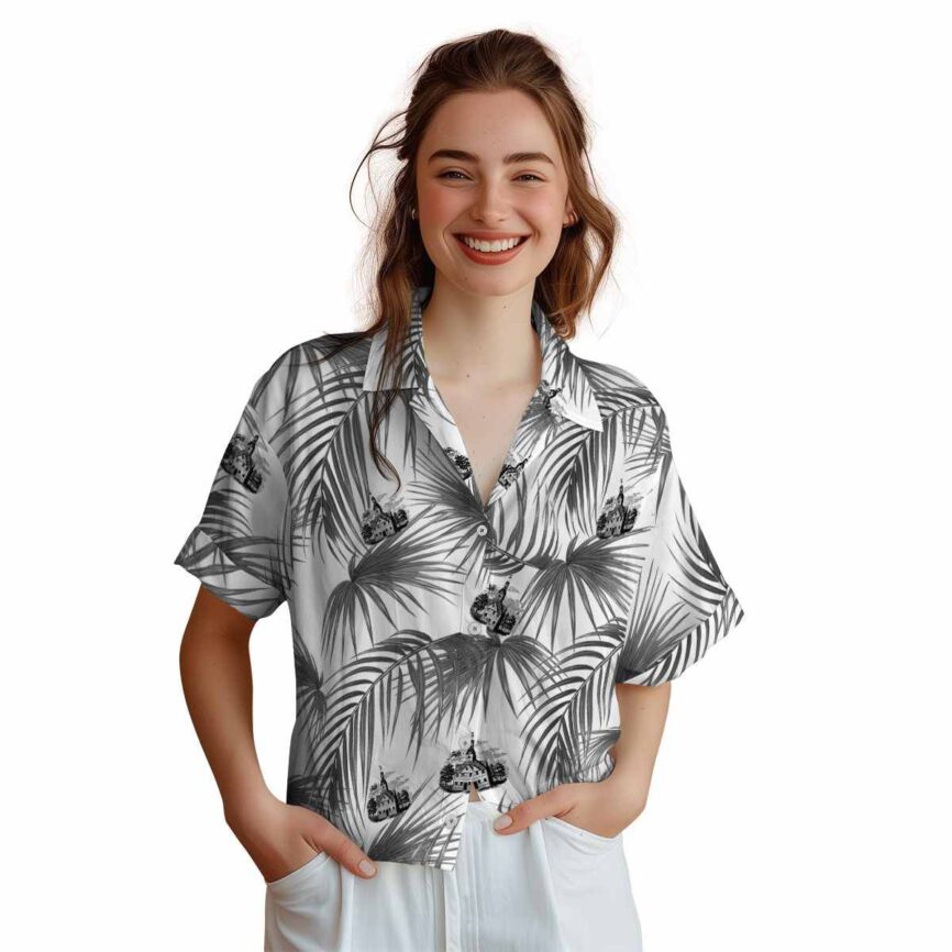 Puritan Palm Frond Hawaiian Shirt Top rated