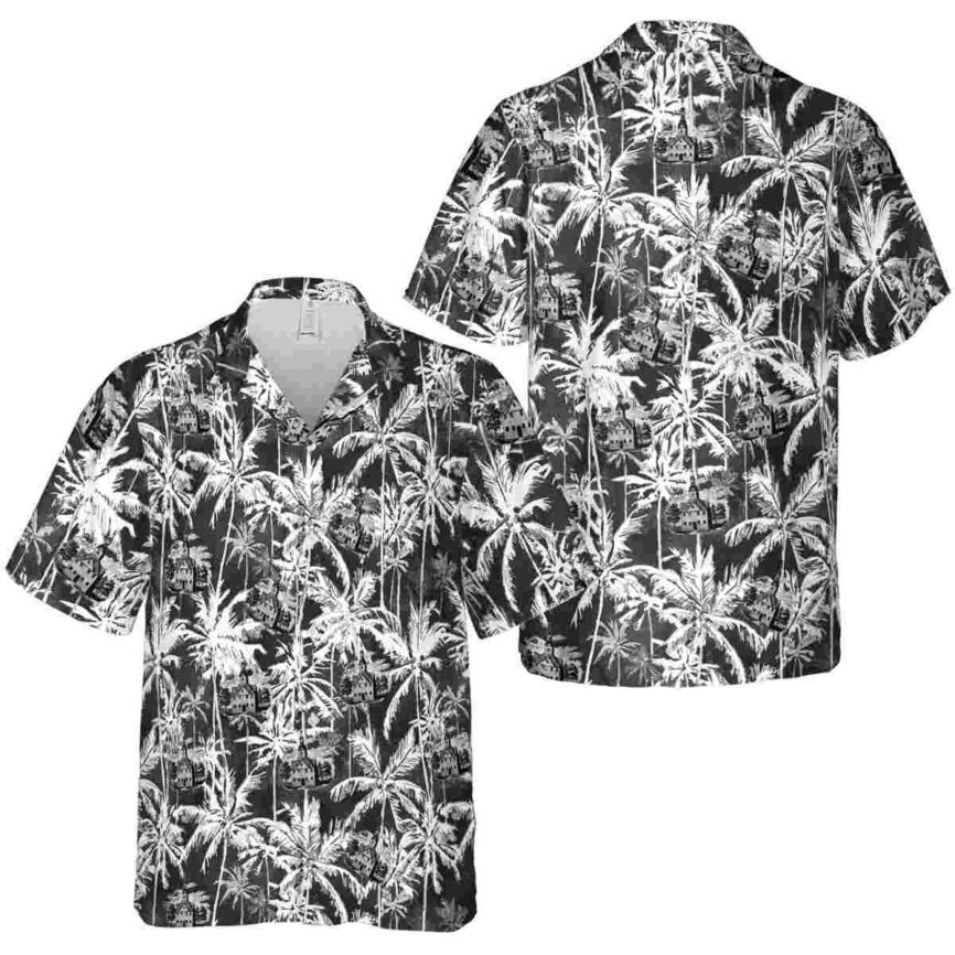 Puritan Palm Themed Hawaiian Shirt Premium grade