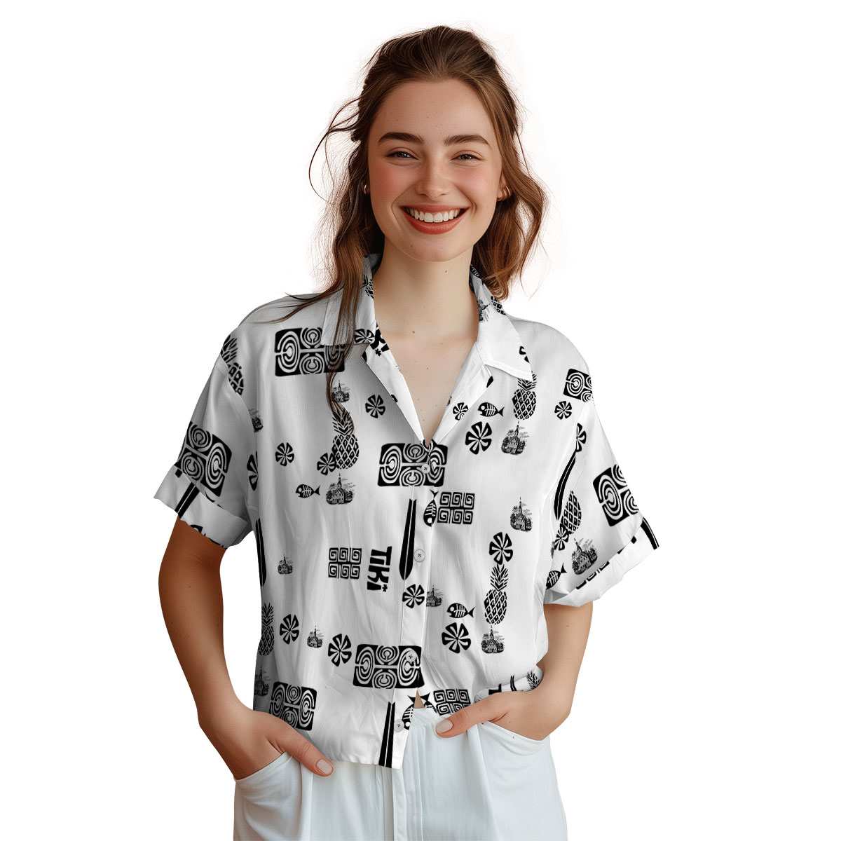 Puritan Tiki Motifs Hawaiian Shirt Top rated Puritan Tiki Motifs Hawaiian Shirt Top rated