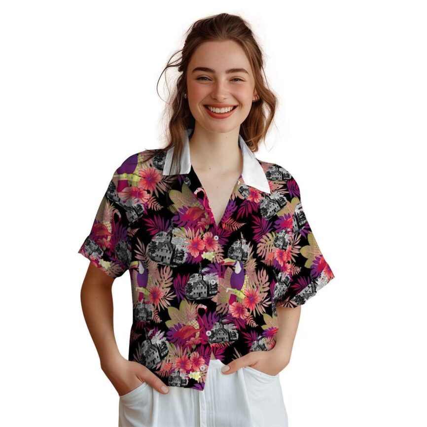 Puritan Tropical Bird Hawaiian Shirt Top rated