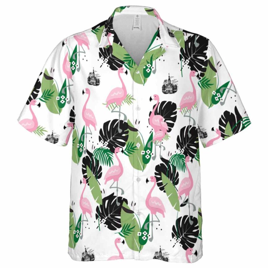 Puritan Tropical Flamingo Hawaiian Shirt Fashion forward