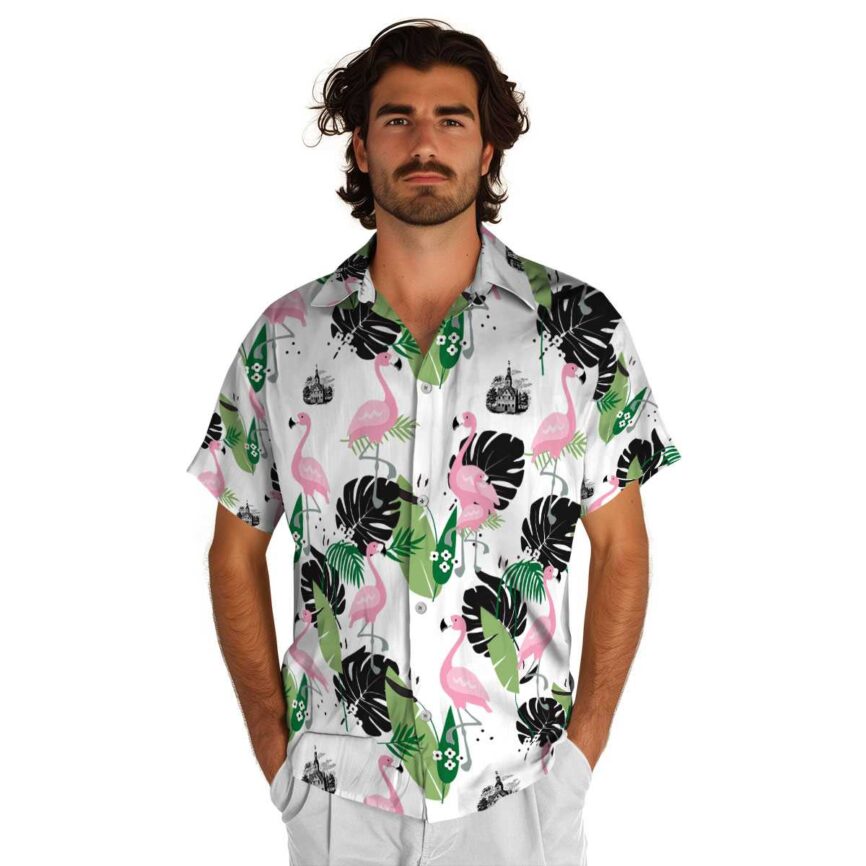 Puritan Tropical Flamingo Hawaiian Shirt New Arrival