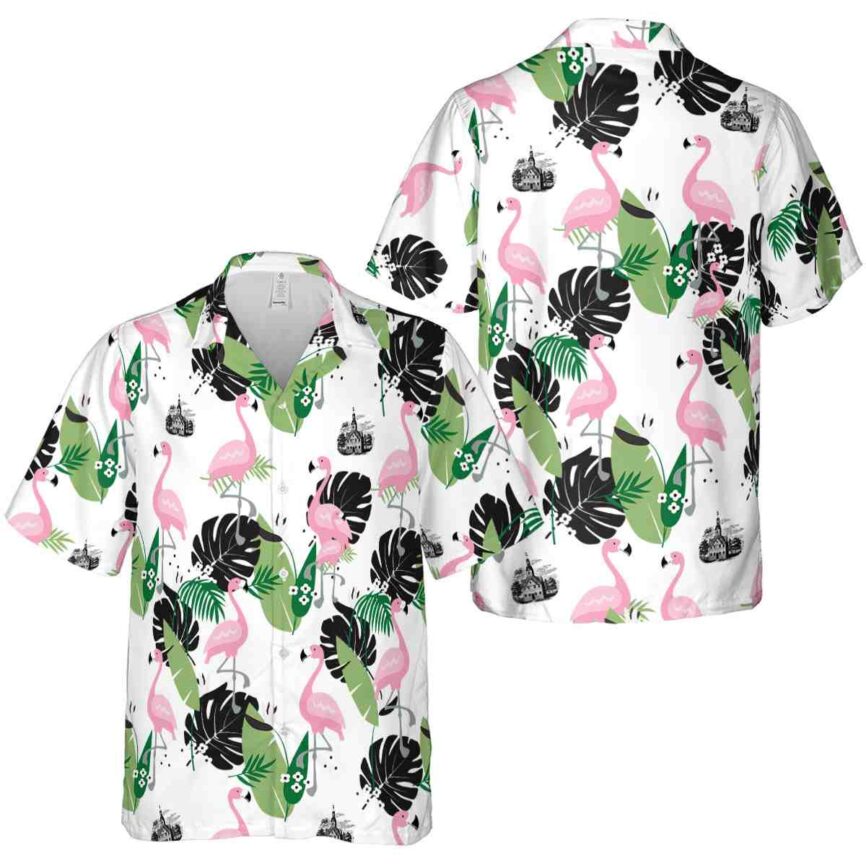 Puritan Tropical Flamingo Hawaiian Shirt Premium grade