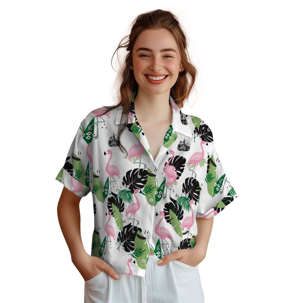 Puritan Tropical Flamingo Hawaiian Shirt Top rated Puritan Tropical Flamingo Hawaiian Shirt Top rated