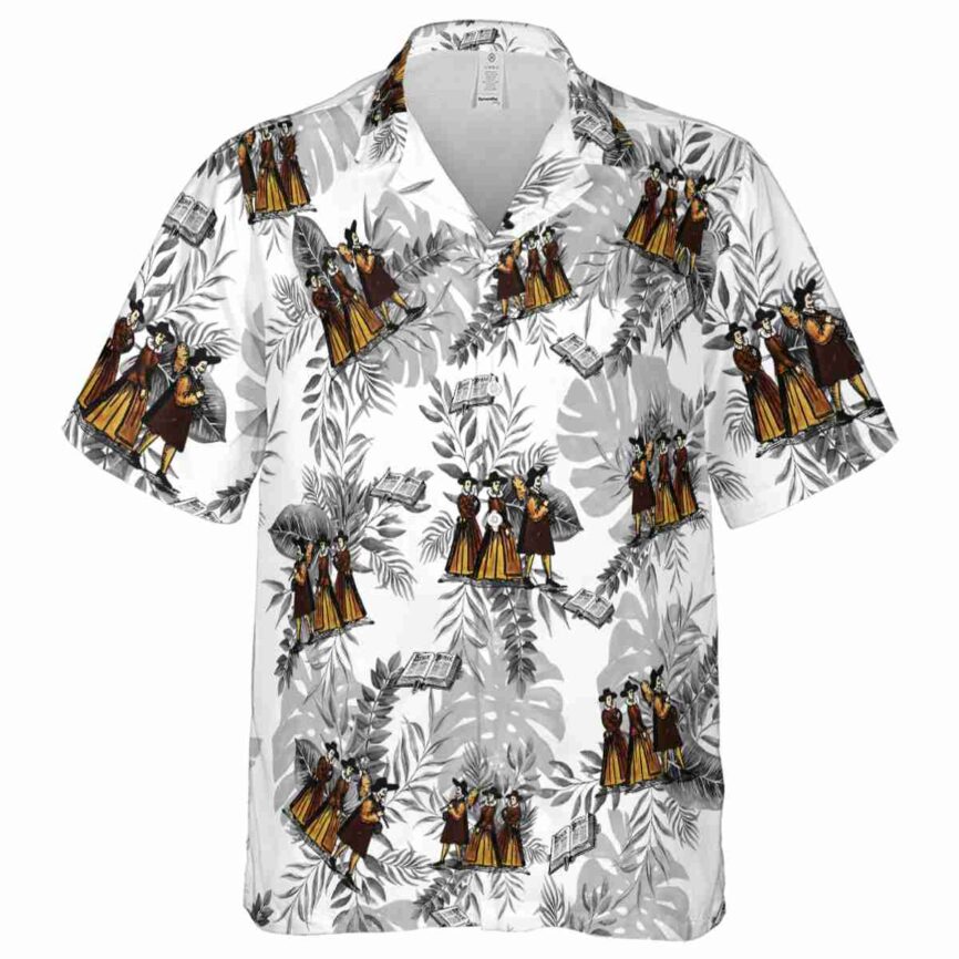 Puritan Tropical Fronds Hawaiian Shirt Fashion forward