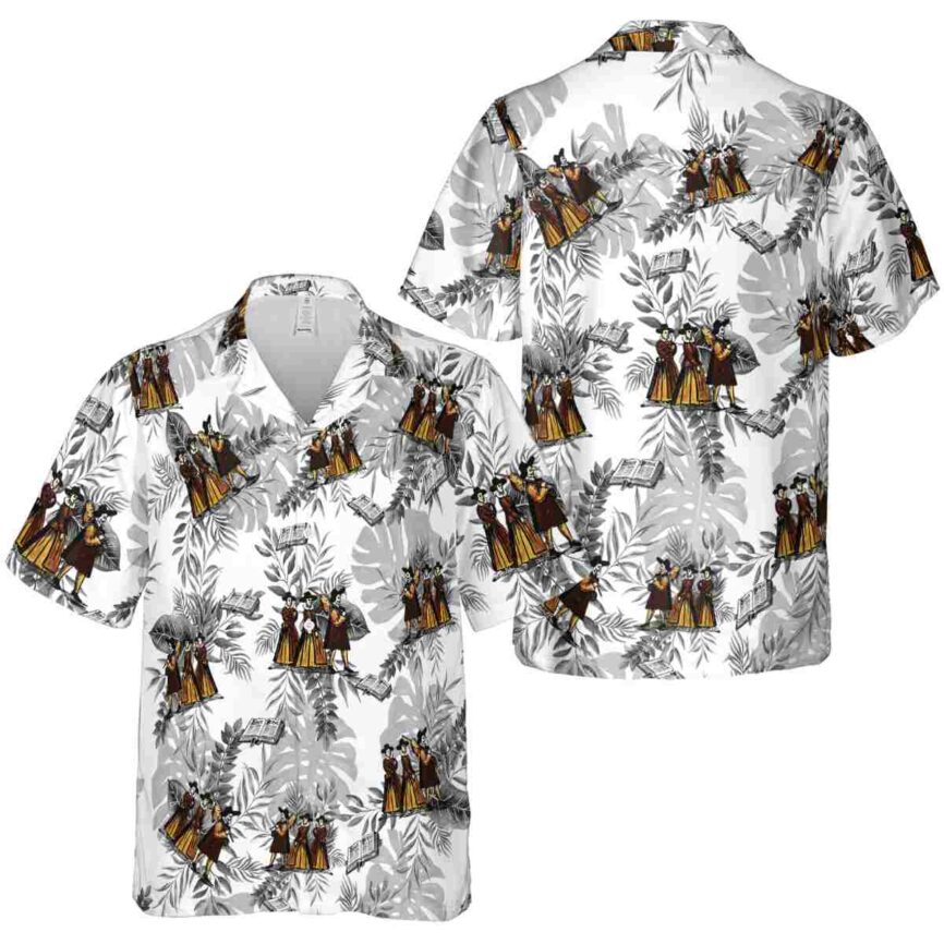 Puritan Tropical Fronds Hawaiian Shirt Premium grade