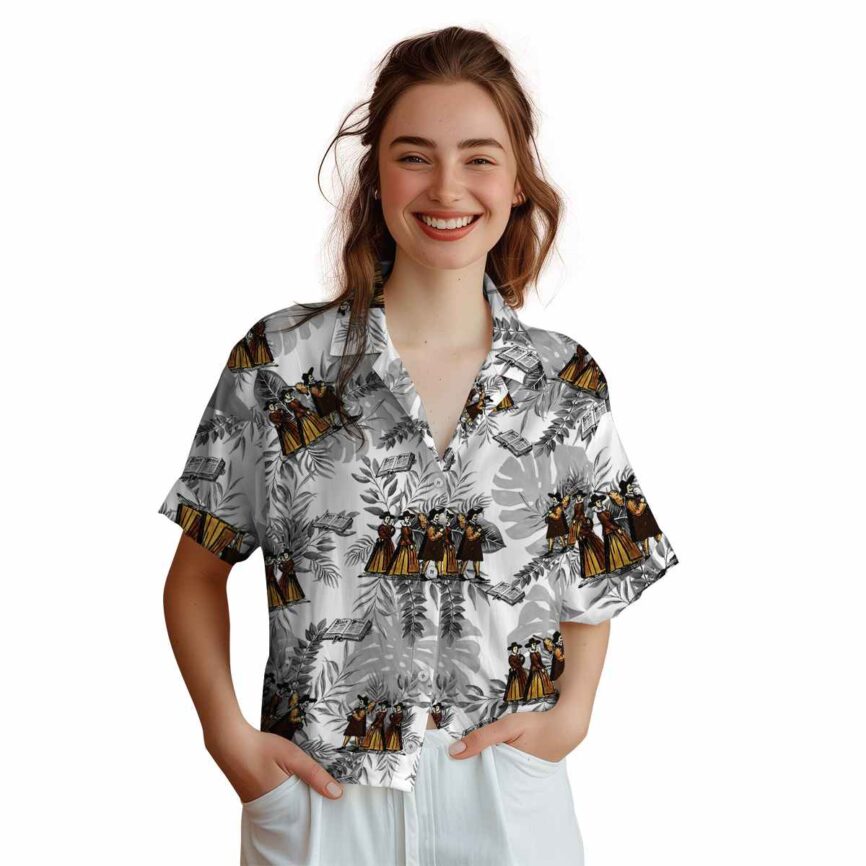 Puritan Tropical Fronds Hawaiian Shirt Top rated