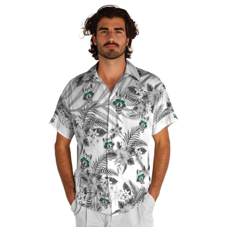 Raccoon Tropical Blossom Hawaiian Shirt New Arrival