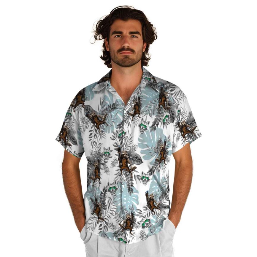 Raccoon Tropical Fronds Hawaiian Shirt New Arrival
