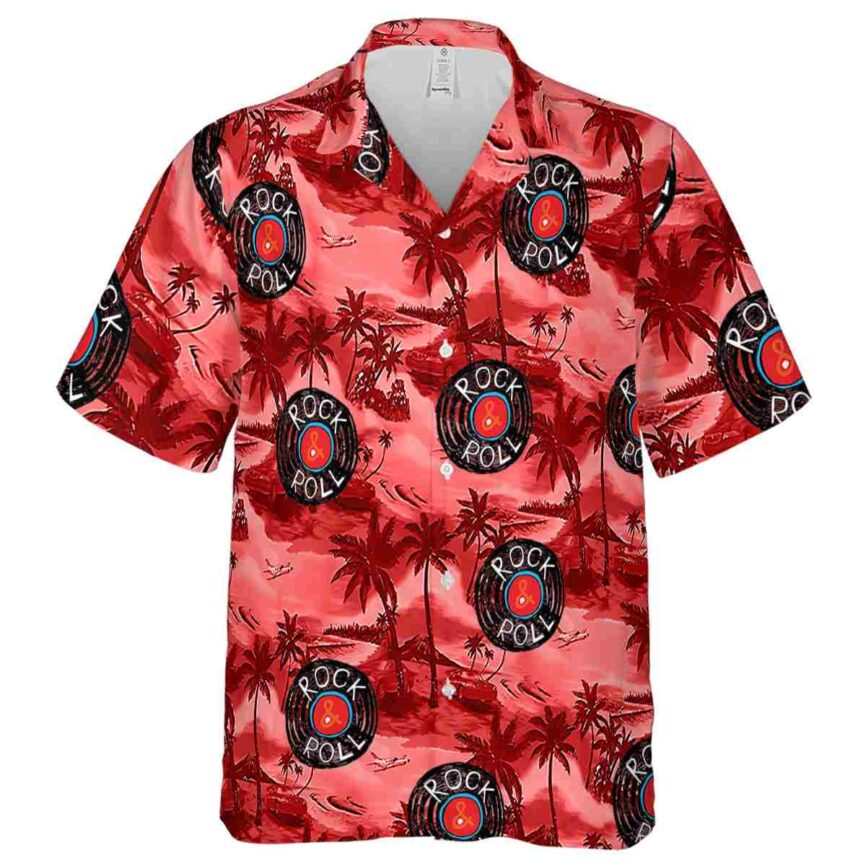 Rock And Roll Island Beach Hawaiian Shirt Fashion forward