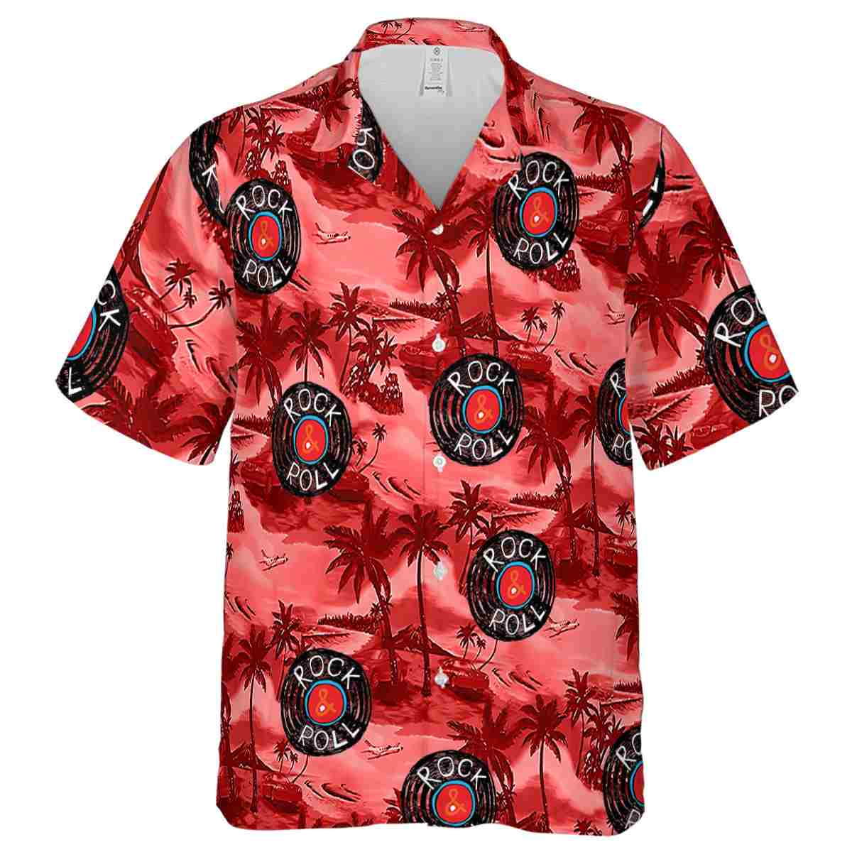 Rock And Roll Island Beach Hawaiian Shirt Fashion forward Rock And Roll Island Beach Hawaiian Shirt Fashion forward