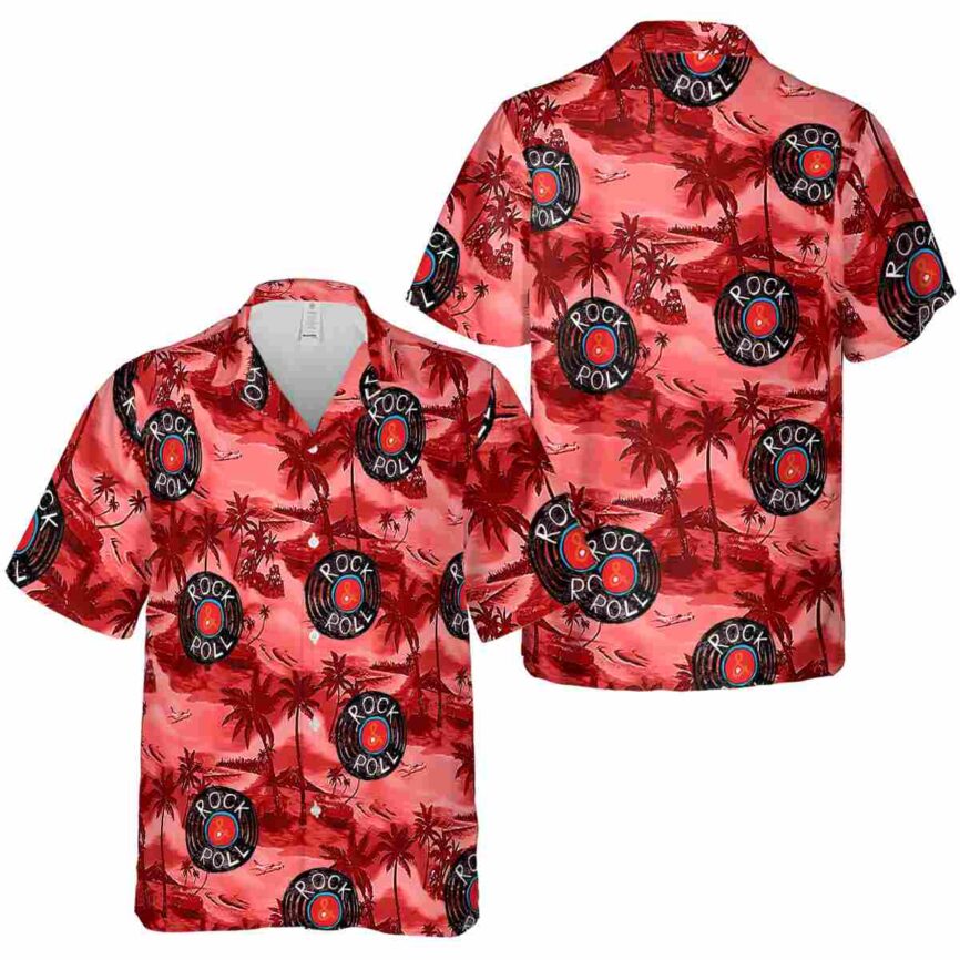 Rock And Roll Island Beach Hawaiian Shirt Premium grade
