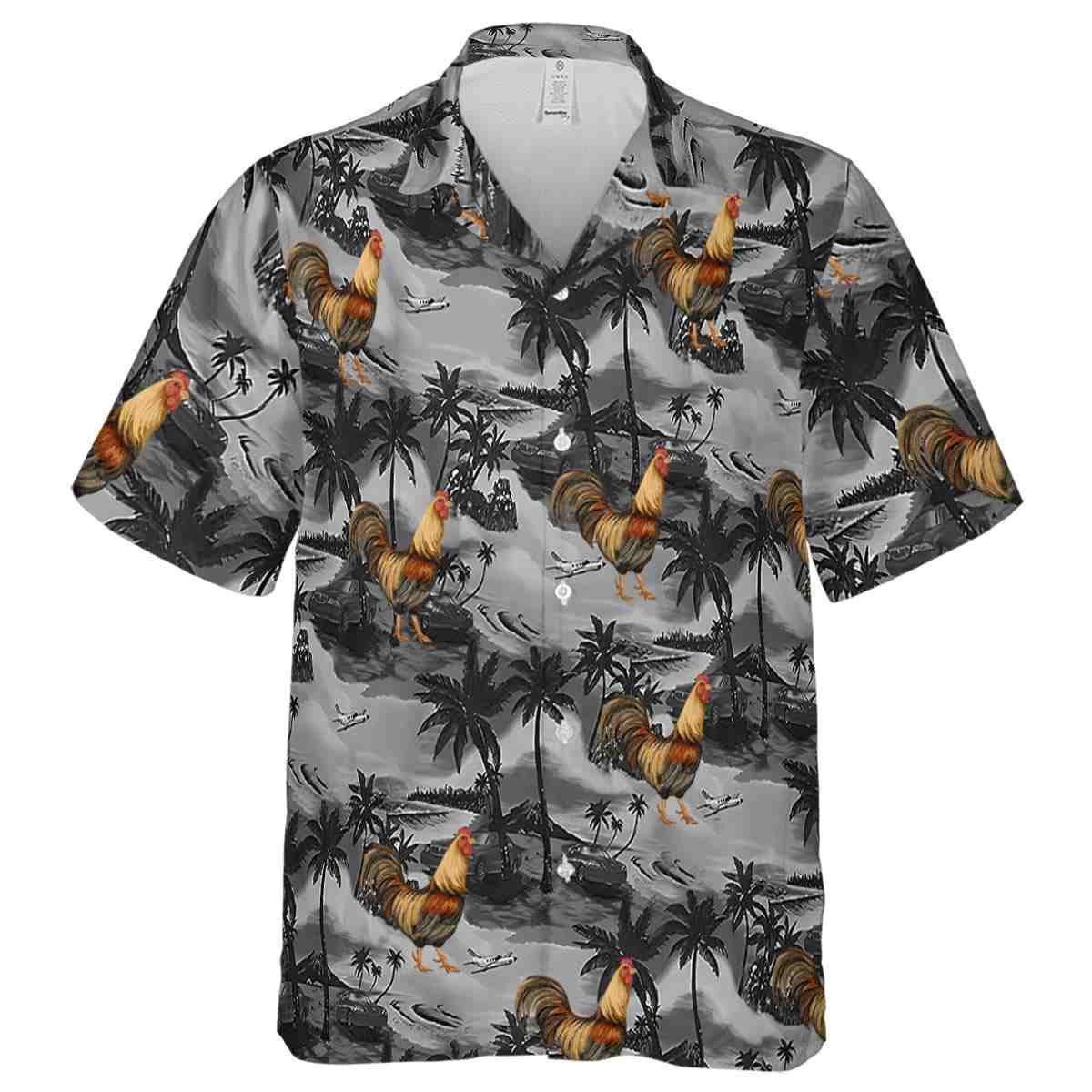 Rooster Island Beach Hawaiian Shirt Fashion forward Rooster Island Beach Hawaiian Shirt Fashion forward