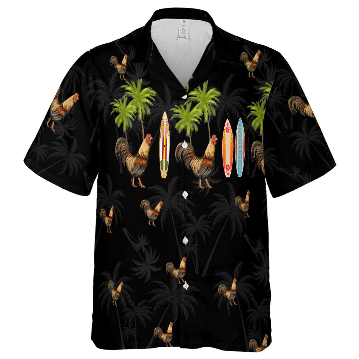 Rooster Island Theme Hawaiian Shirt Fashion forward Rooster Island Theme Hawaiian Shirt Fashion forward