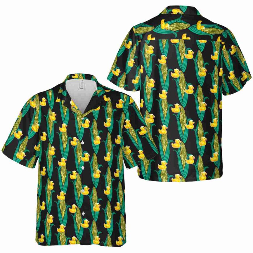 Rubber Duck Corn Element Hawaiian Shirt Premium grade