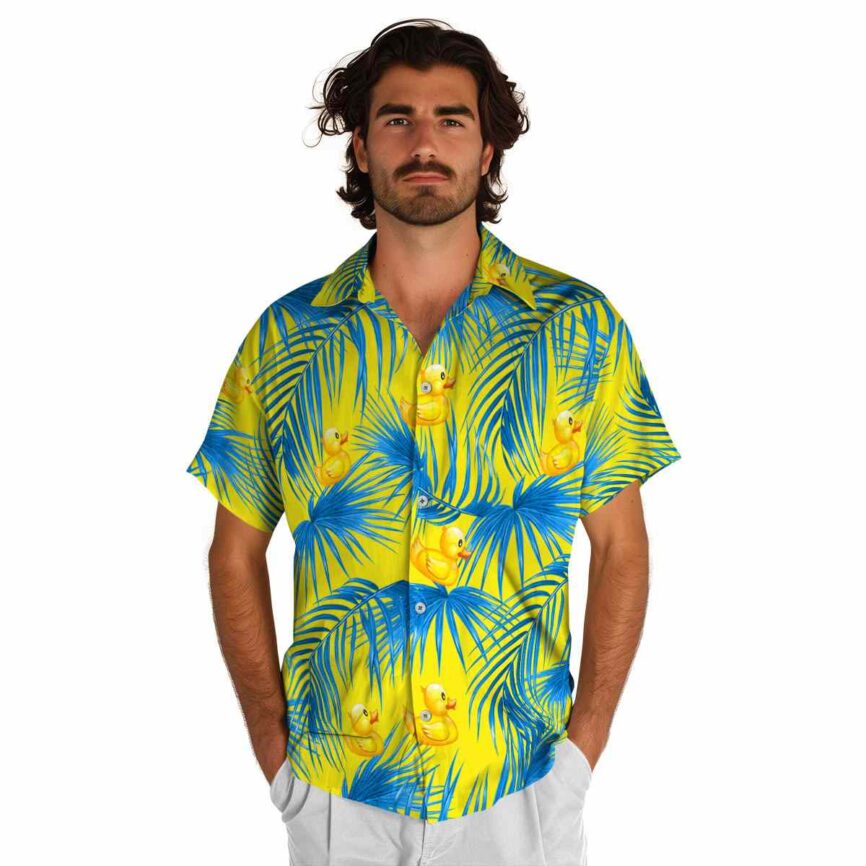 Rubber Duck Palm Frond Hawaiian Shirt New Arrival
