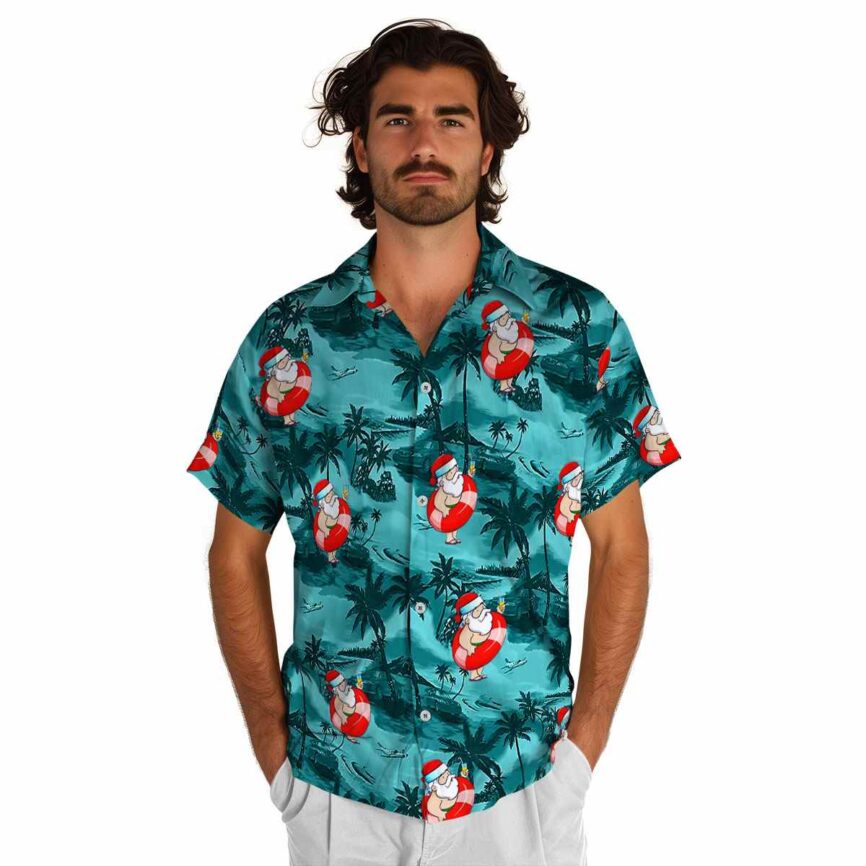 Santa Island Beach Hawaiian Shirt New Arrival