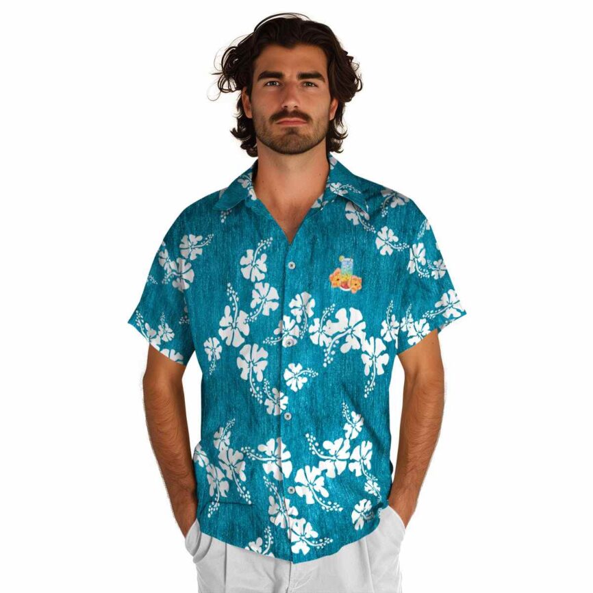 Scotch And Soda Hibiscus Blossom Hawaiian Shirt New Arrival