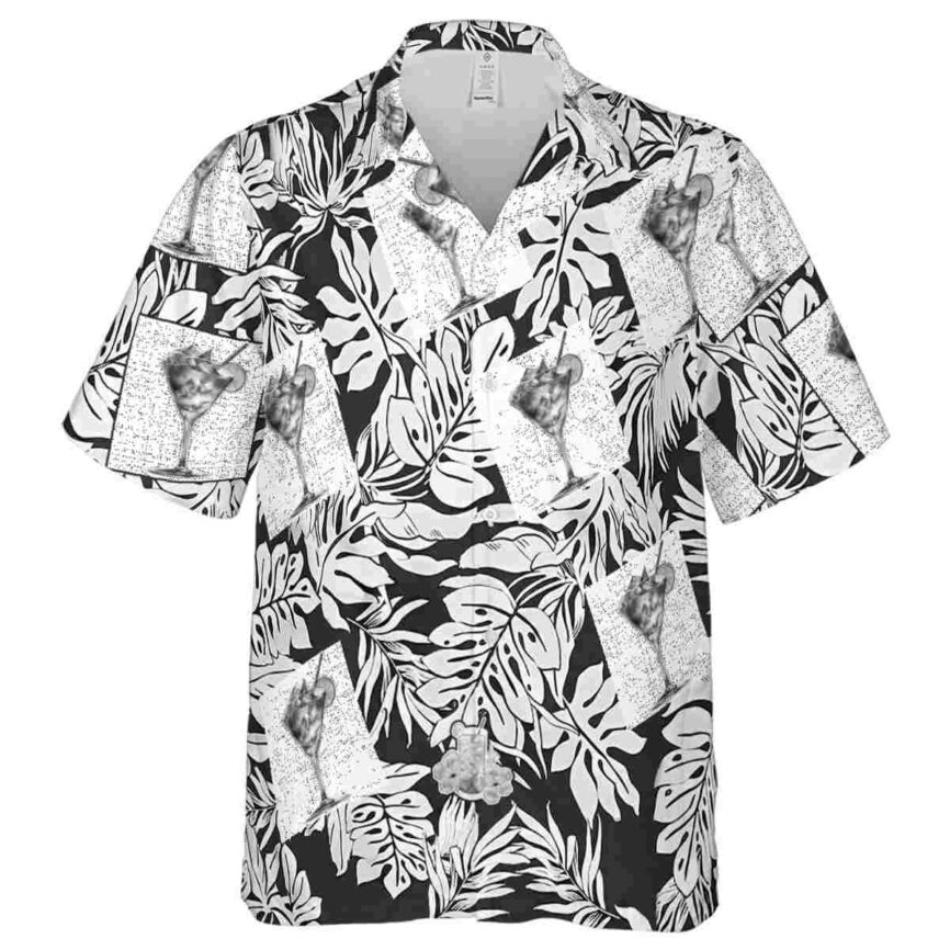 Scotch And Soda Monstera Foliage Hawaiian Shirt Fashion forward