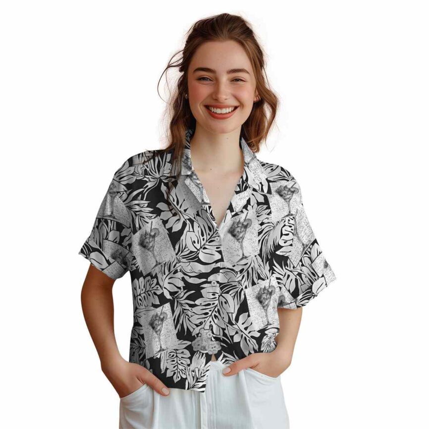 Scotch And Soda Monstera Foliage Hawaiian Shirt Top rated