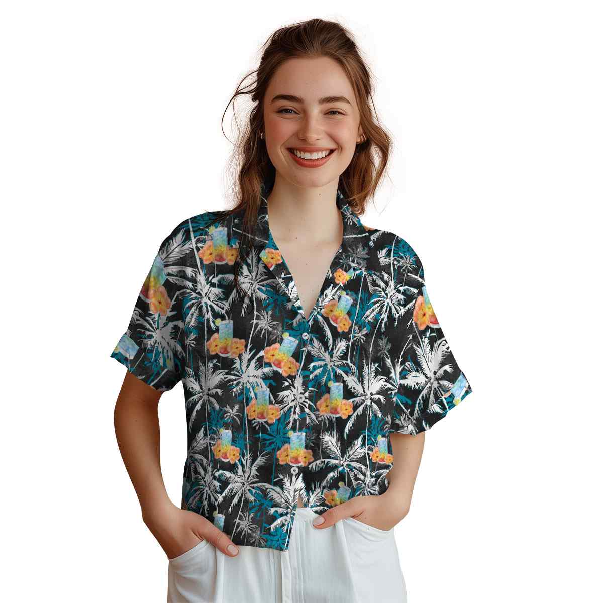 Scotch And Soda Palm Themed Hawaiian Shirt Top rated Scotch And Soda Palm Themed Hawaiian Shirt Top rated