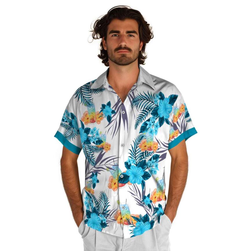 Scotch And Soda US Flag Floral Hawaiian Shirt New Arrival