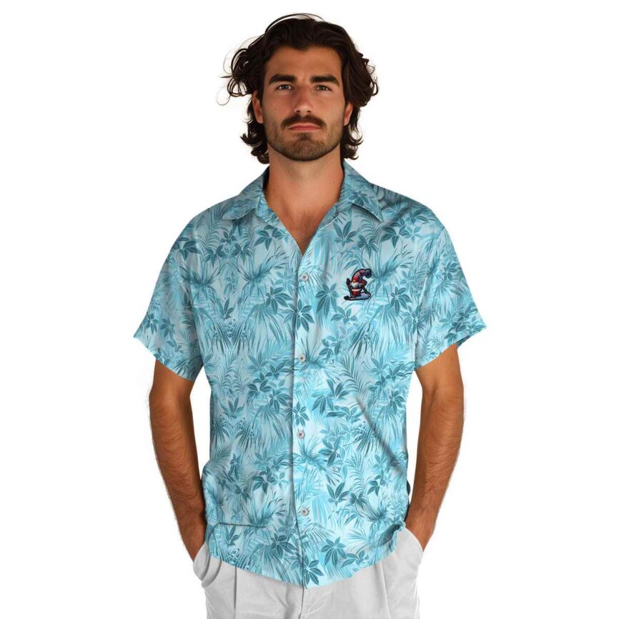 Skiing Foliage Print Hawaiian Shirt New Arrival