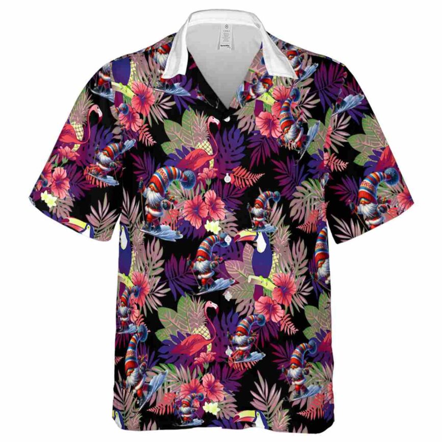 Skiing Tropical Bird Hawaiian Shirt Fashion forward