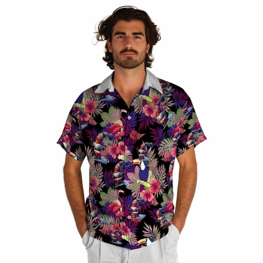 Skiing Tropical Bird Hawaiian Shirt New Arrival