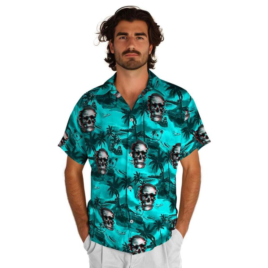 Skull Island Beach Hawaiian Shirt New Arrival