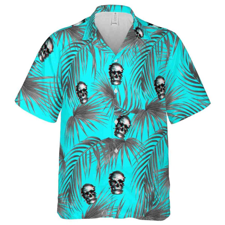 Skull Palm Frond Hawaiian Shirt Fashion forward