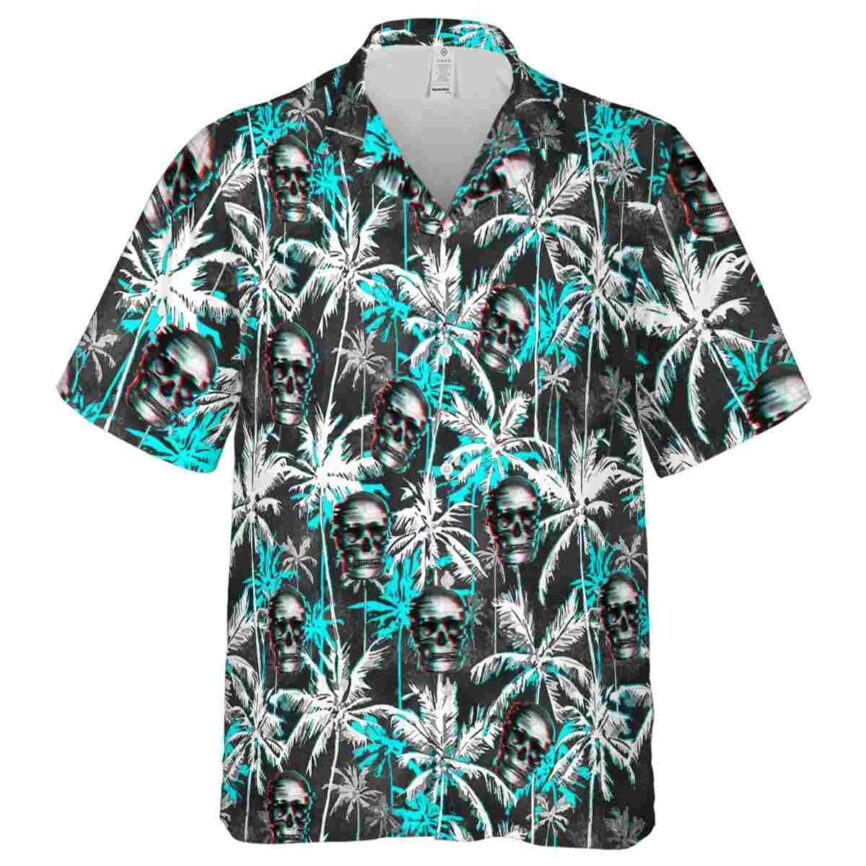 Skull Palm Themed Hawaiian Shirt Fashion forward