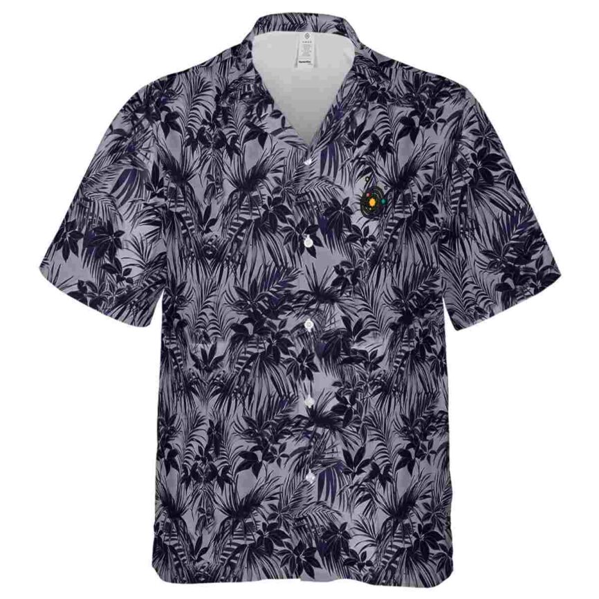 Space Foliage Print Hawaiian Shirt Fashion forward
