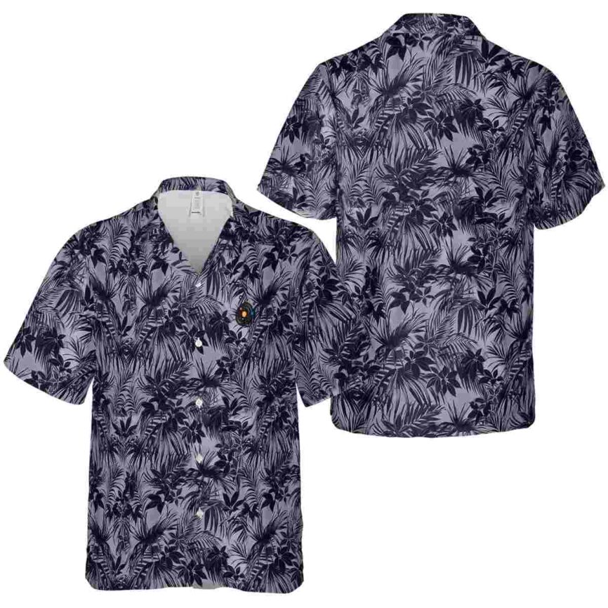 Space Foliage Print Hawaiian Shirt Premium grade