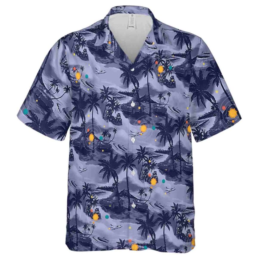 Space Island Beach Hawaiian Shirt Fashion forward