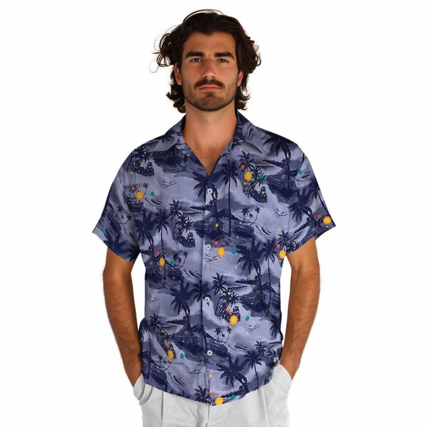 Space Island Beach Hawaiian Shirt New Arrival