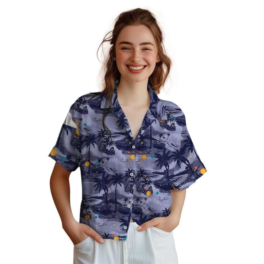 Space Island Beach Hawaiian Shirt Top rated