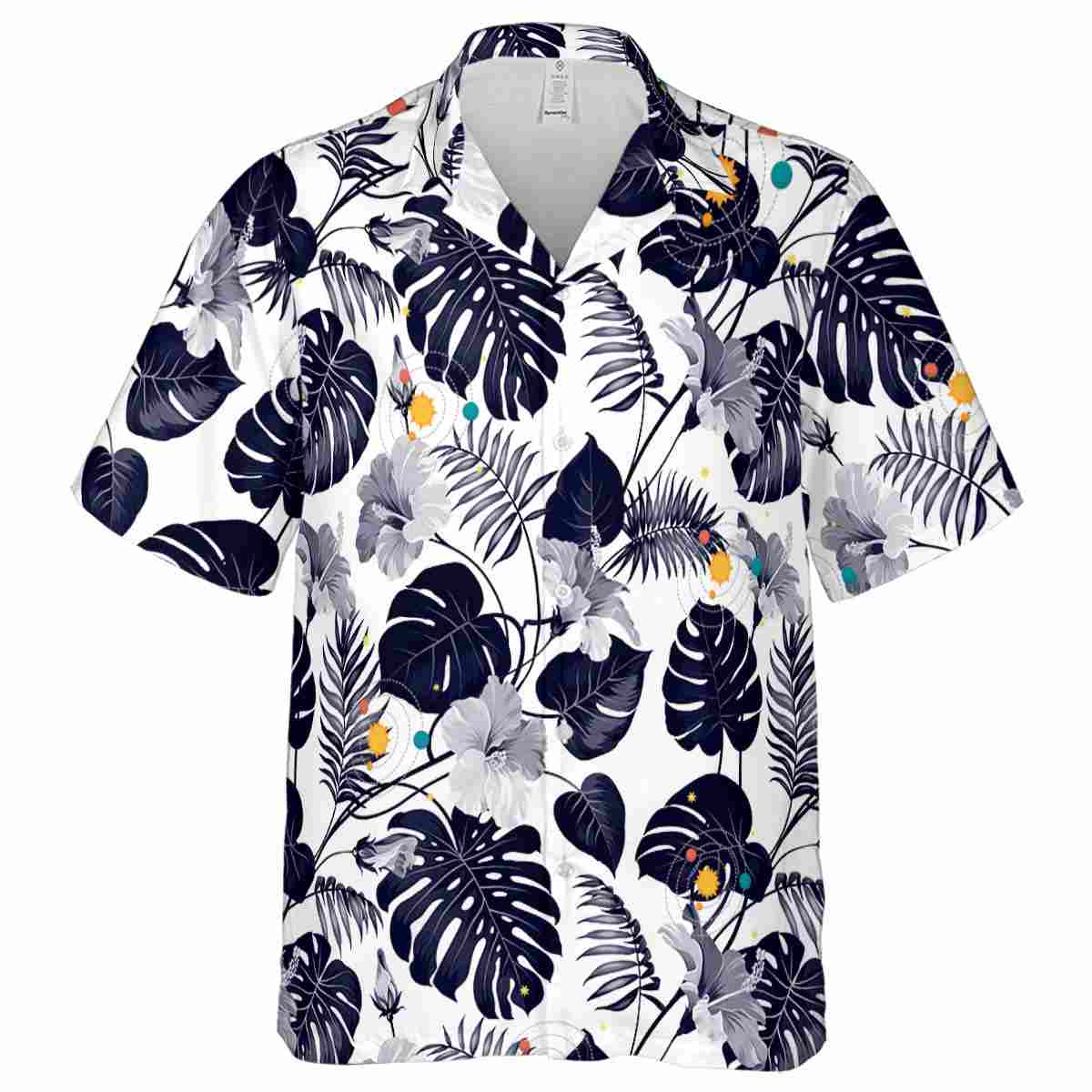 Space Leaf Pattern Hawaiian Shirt Fashion forward Space Leaf Pattern Hawaiian Shirt Fashion forward