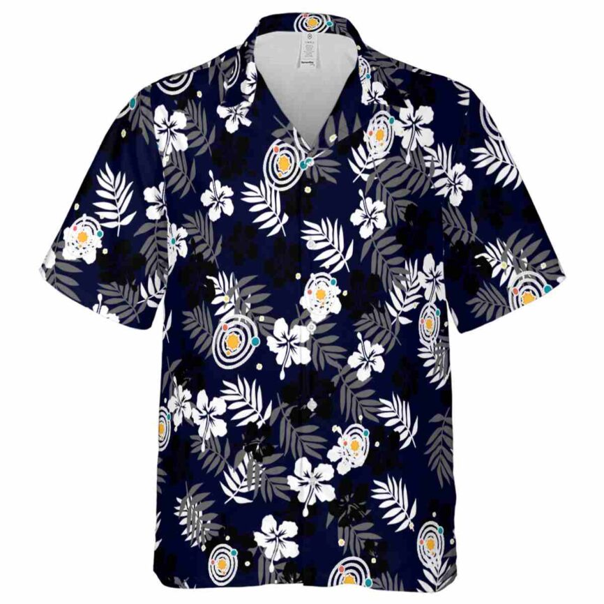 Space Leafy Hibiscus Hawaiian Shirt Fashion forward