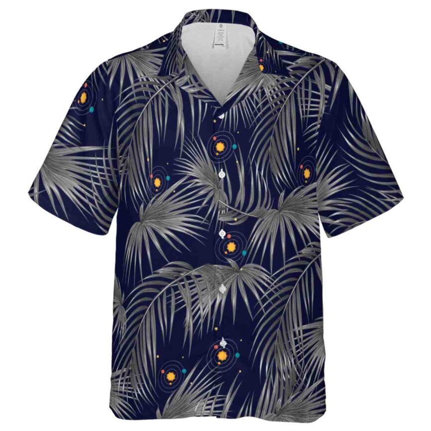 Space Palm Frond Hawaiian Shirt Fashion forward
