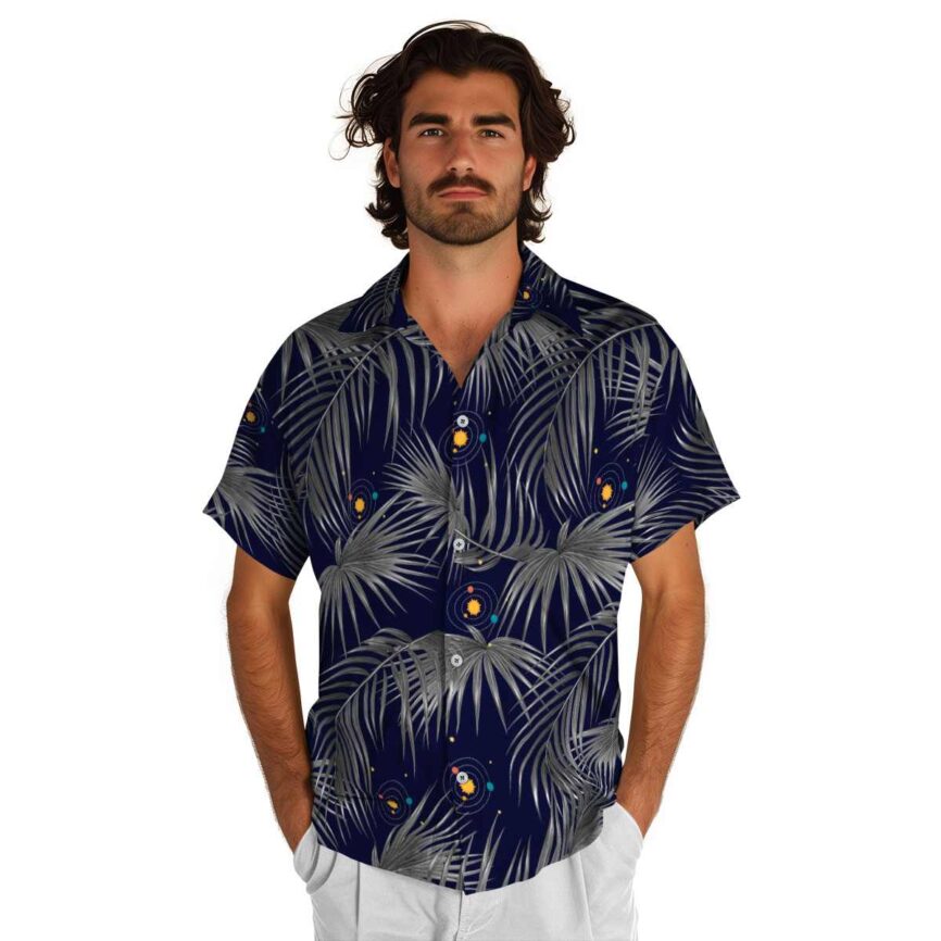 Space Palm Frond Hawaiian Shirt New Arrival