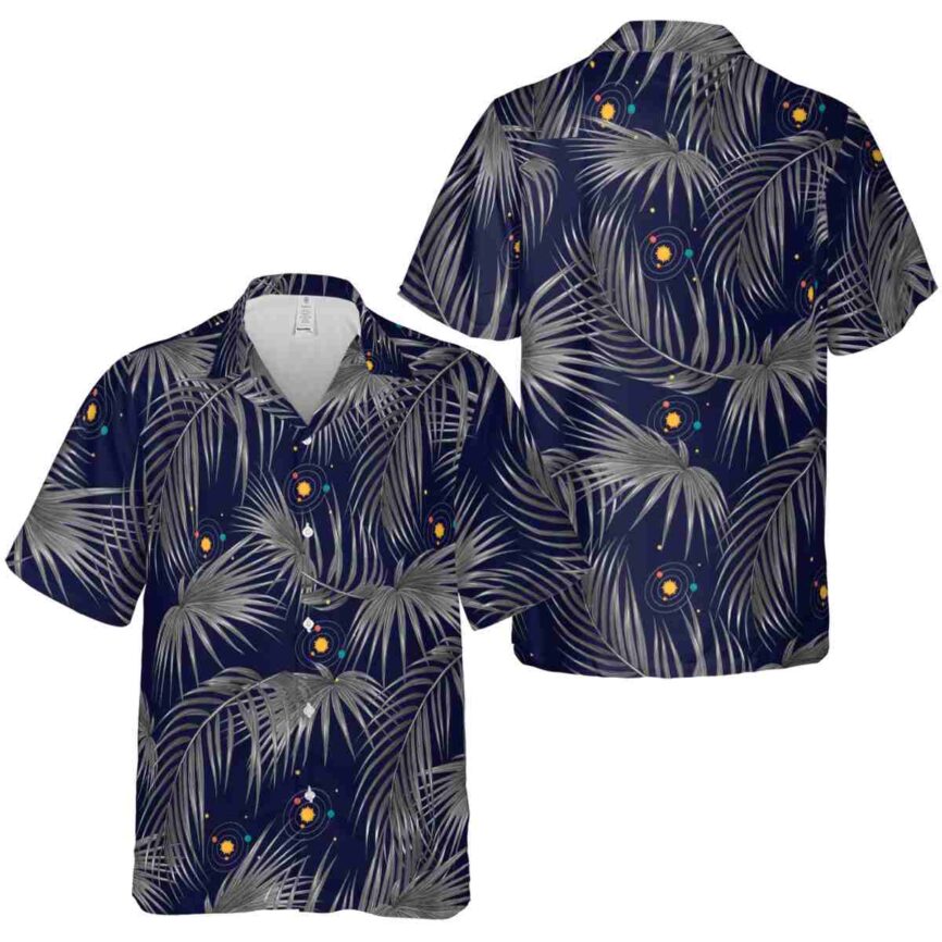 Space Palm Frond Hawaiian Shirt Premium grade
