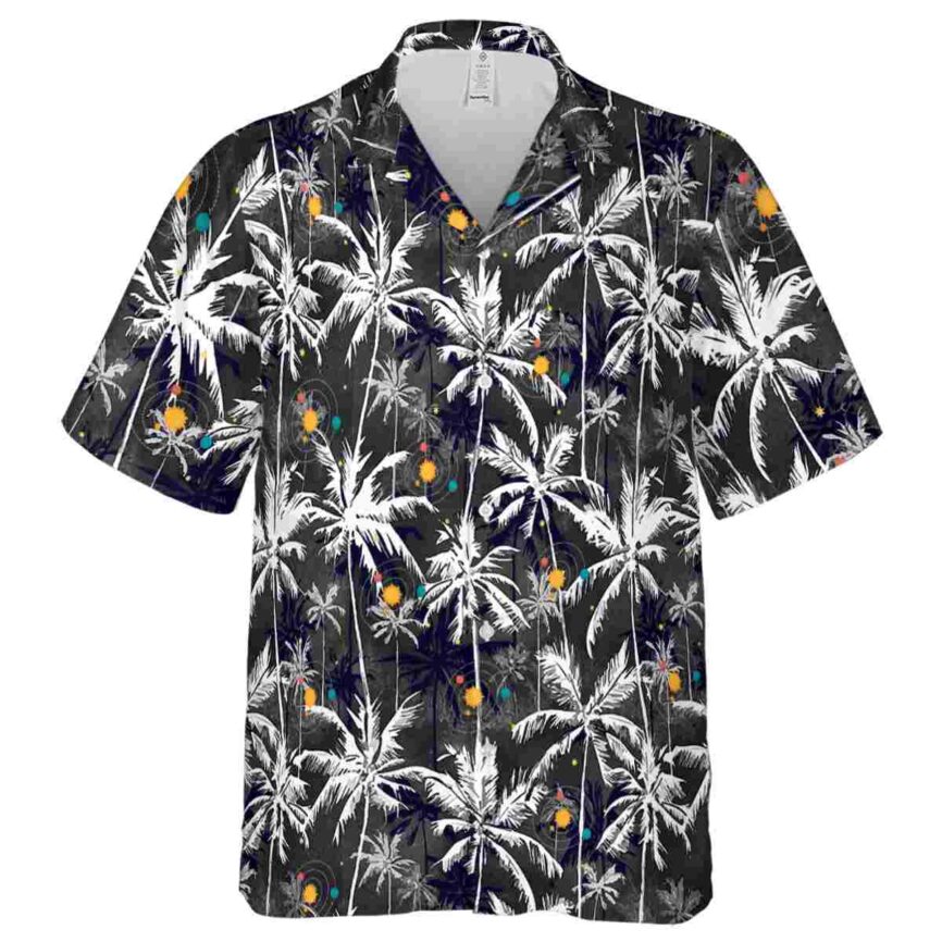 Space Palm Themed Hawaiian Shirt Fashion forward