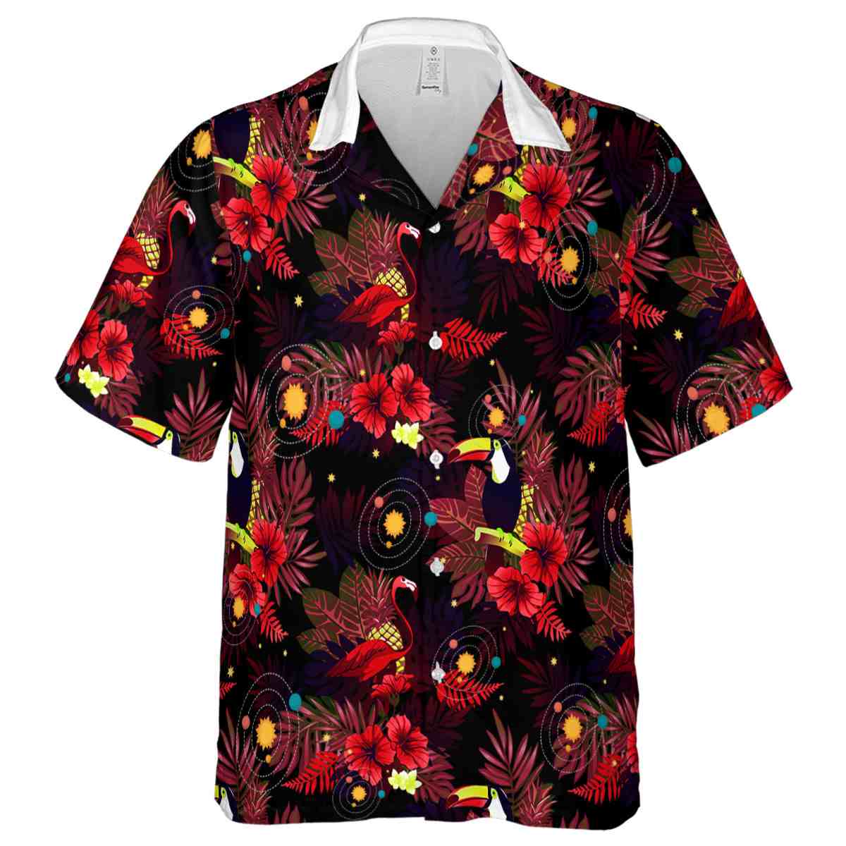 Space Tropical Bird Hawaiian Shirt Fashion forward Space Tropical Bird Hawaiian Shirt Fashion forward