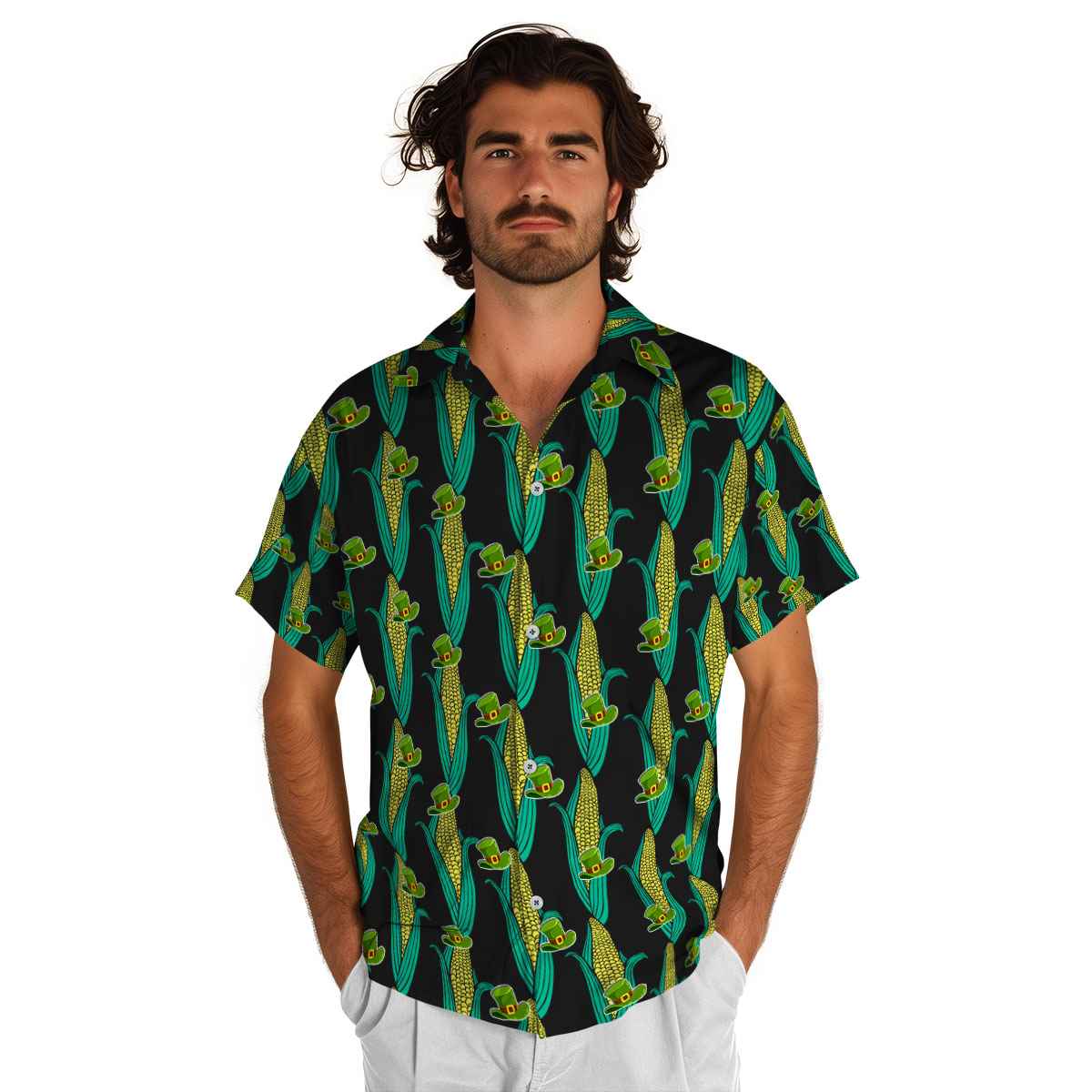 St Patricks Day Corn Element Hawaiian Shirt New Arrival St Patricks Day Corn Element Hawaiian Shirt New Arrival