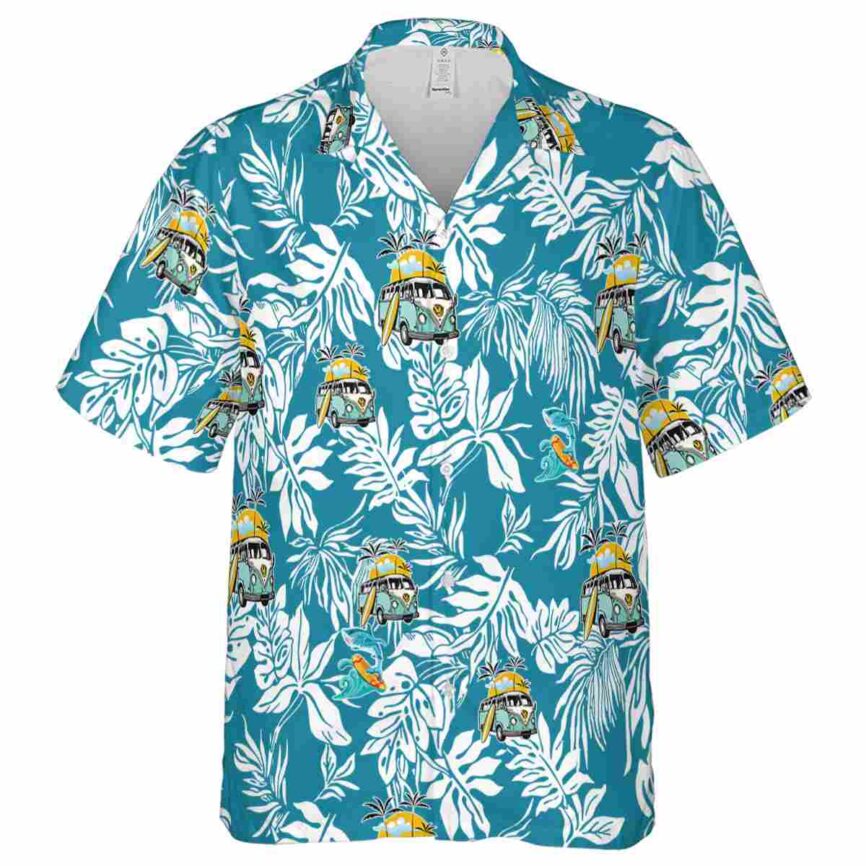 Summer Bold Foliage Hawaiian Shirt Fashion forward